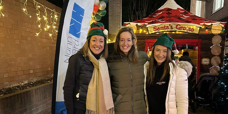 Supporting Teddys Wish and Santa